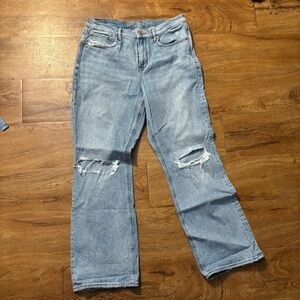 American Eagle Wide Leg Lightwash